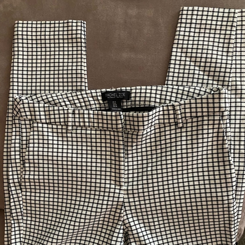 Rachel Zoe Black and White trouser